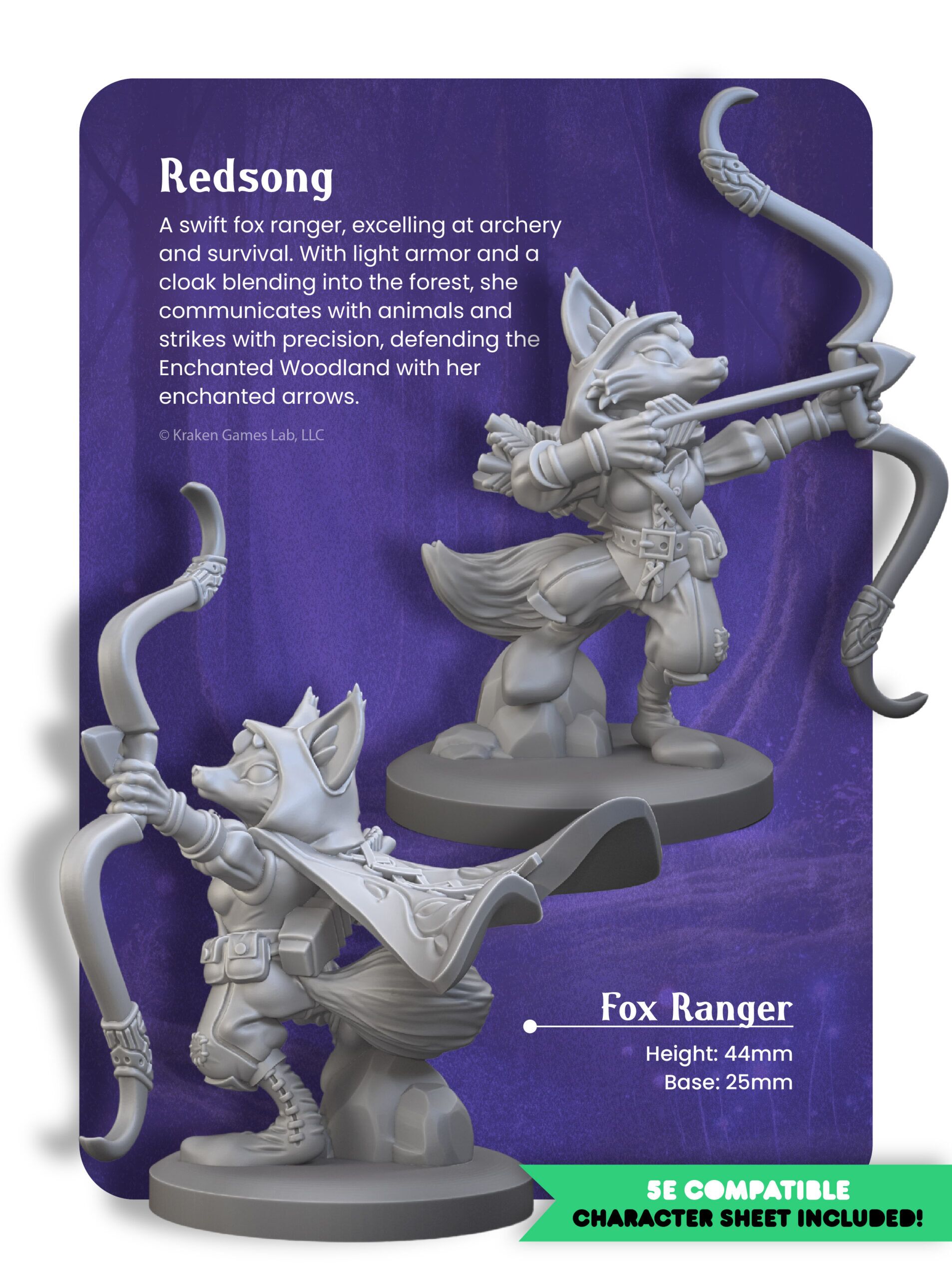 Bramble Heart - Hero Collection 01: Redsong, Fox Ranger