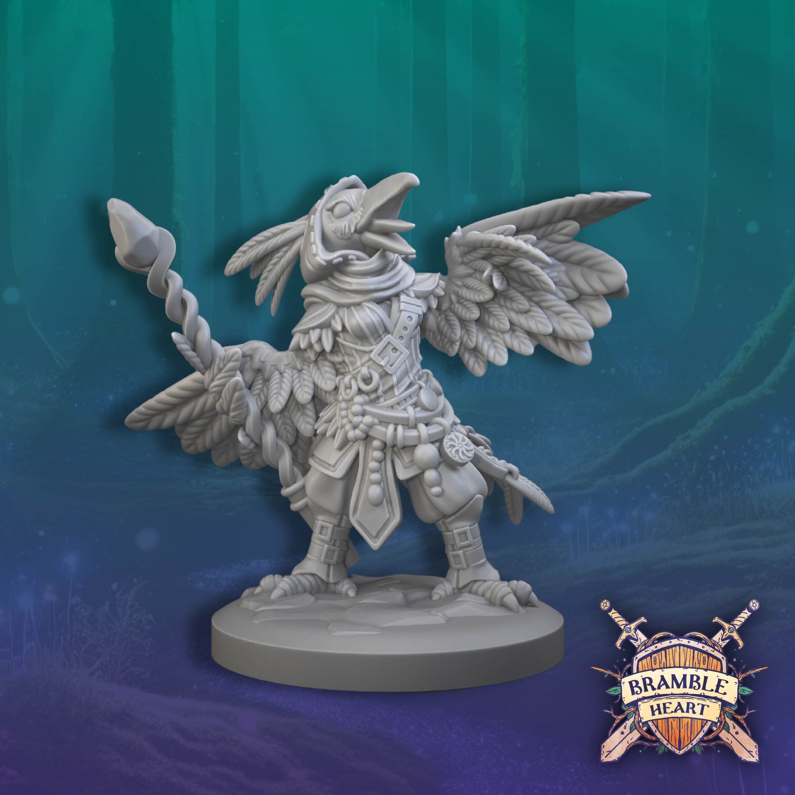 Eira Blacktalon - Raven Sorceress