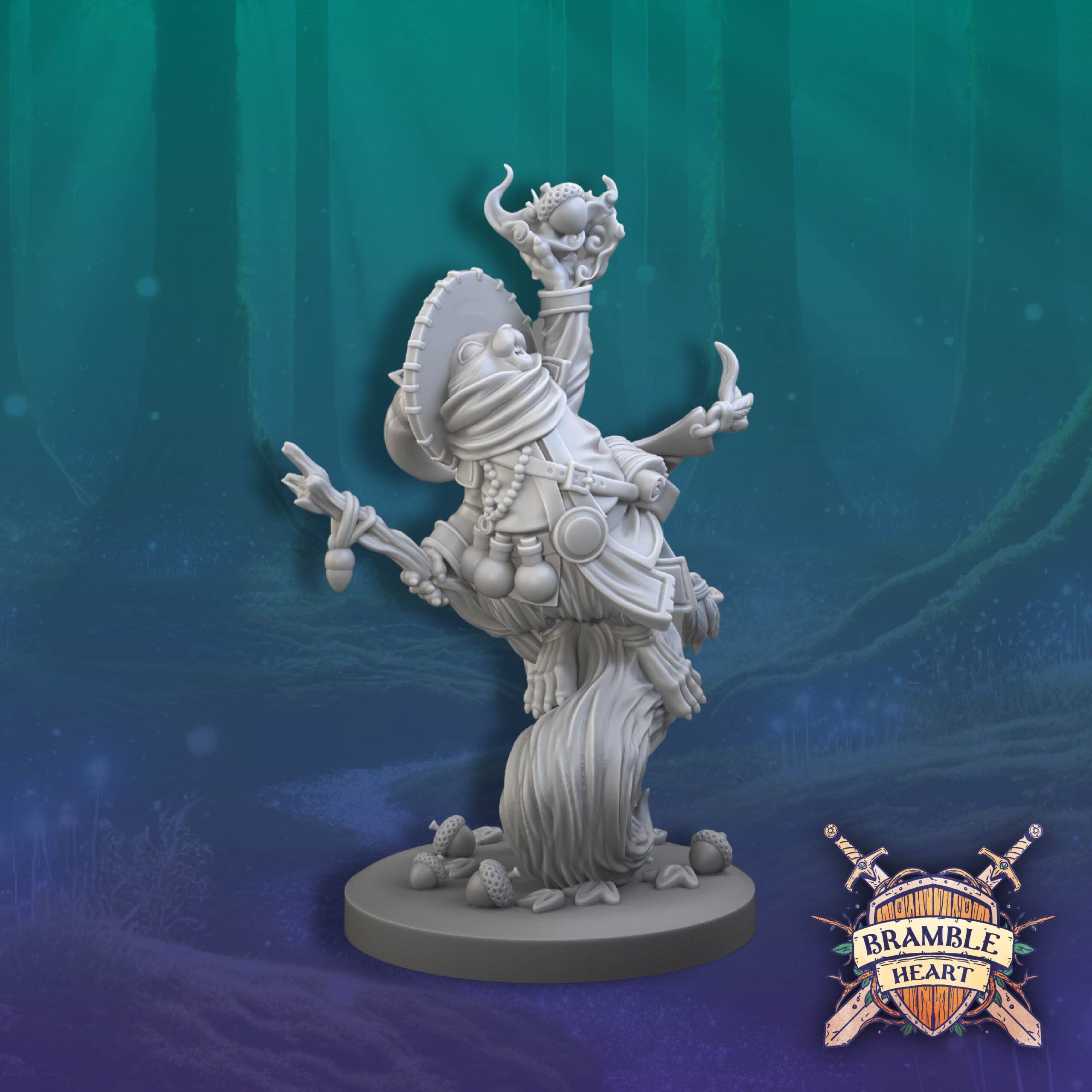 Birchleaf Spelltail, Squirrel Wizard